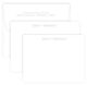 Triple Thick Clarity Embossed Flat Note Card Ensemble Image 4 of 4